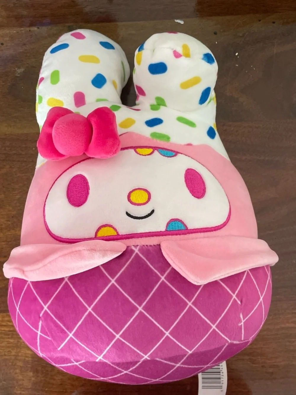 Squishmallows Pink White Multicolor Sprinkle Sanrio My Melody Plush